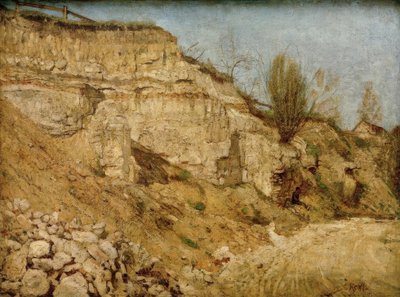 Steinbruch bei Weimar von Christian Rohlfs