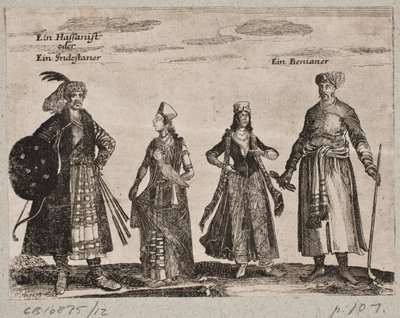 Ein Hassanist oder Inder und ein Benianer von Christian Rothgiesser
