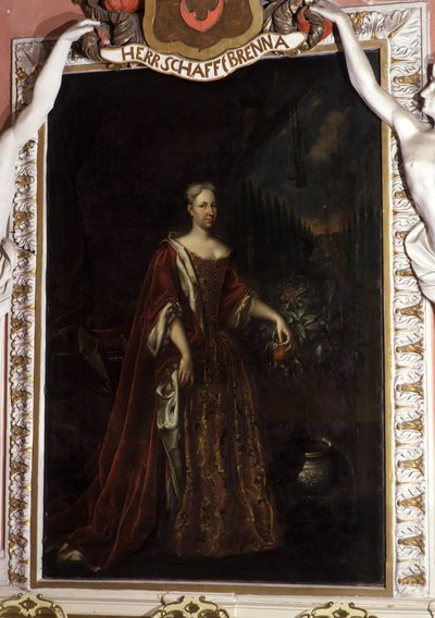 Magdalena Augusta, Herzogin von Sachsen-Gotha-Altenburg, zwischen 1708-32 von Christian Schilbach