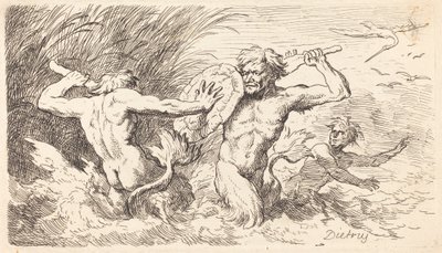 Kämpfende Tritonen von Christian Wilhelm Ernst Dietrich