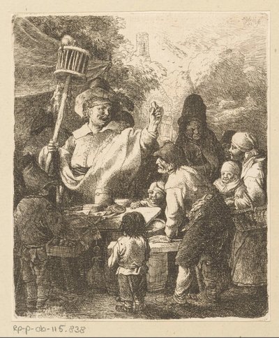 Rattengiftverkäufer von Christian Wilhelm Ernst Dietrich