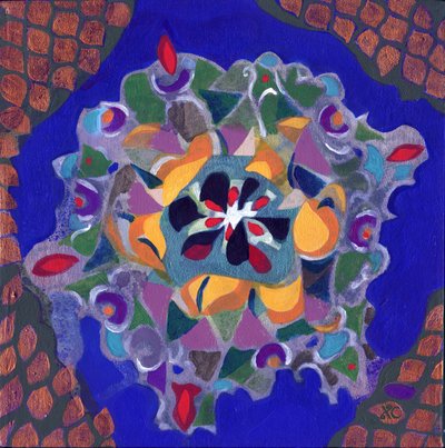 Meditation 10, ca. 2017 von Christina Saj