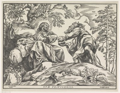 Versuchung Christi von Christoffel Jegher