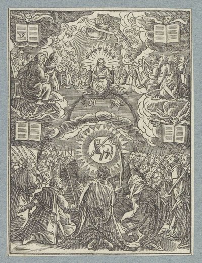 Anbetung des Lammes Gottes von Christoffel van Sichem (II)