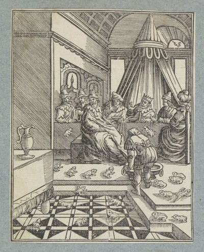 Plage der Frösche von Christoffel van Sichem (II)