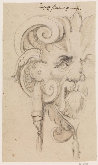 Ornamentierte Maske von Christoph Schwarz