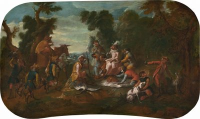 Singerie: Das Picknick von Christophe Huet