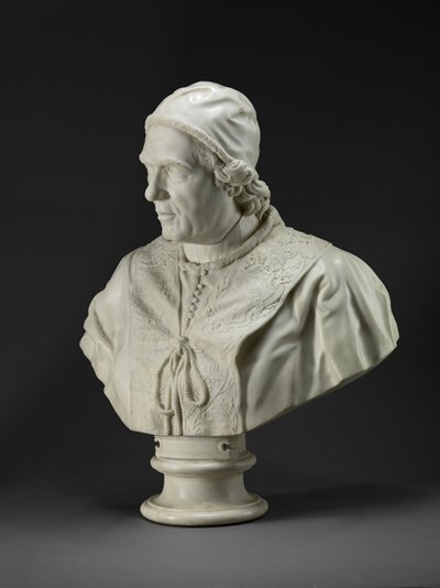Papst Clemens XIV. (1705-74), ca. 1772-76 von Christopher (attr.to) Hewetson