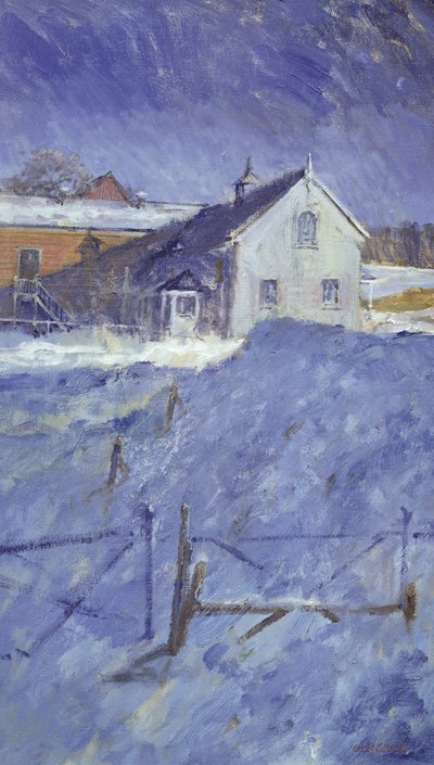 Winter in der Silberhütte von Christopher Glanville