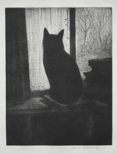 Die Katze von Christopher Richard Wynne Nevinson