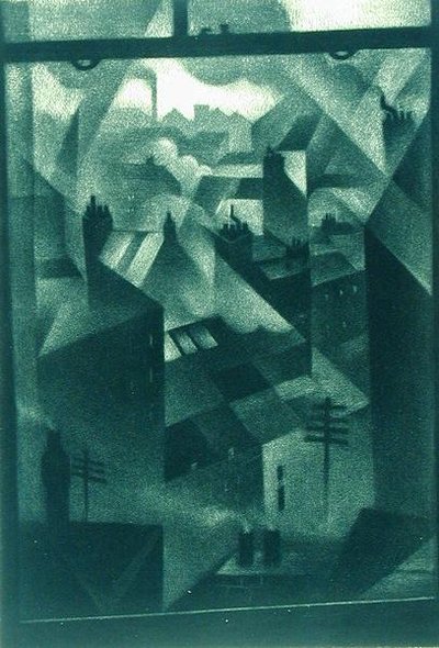 Aus einem Bürofenster von Christopher Richard Wynne Nevinson