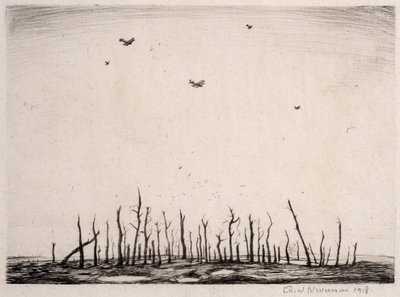 Dieses verfluchte Holz, 1918 von Christopher Richard Wynne Nevinson