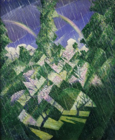 Die vier Jahreszeiten: Frühling von Christopher Richard Wynne Nevinson
