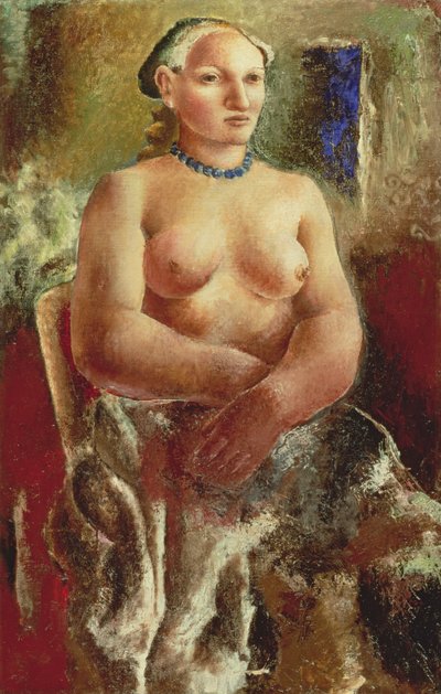Die Blaue Halskette, 1926 von Christopher Wood