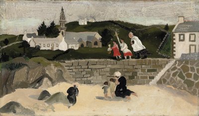 Das Sakrament, Ploaré, Bretagne von Christopher Wood