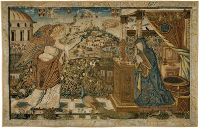 Die Verkündigung von Circle of Andrea Mantegna