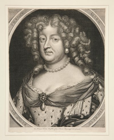 Marie Therese, Königin von Frankreich von Claes Jansz. Visscher