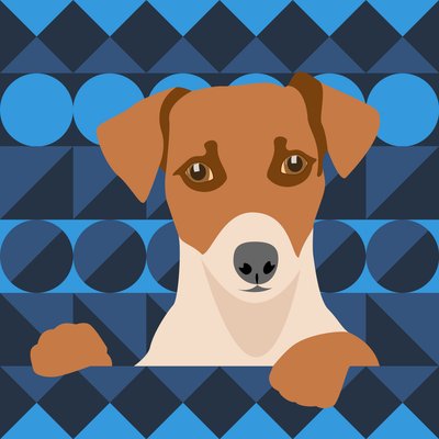 Aztekischer Hund von Claire Huntley