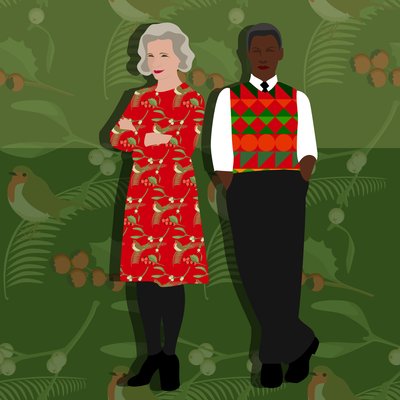 Weihnachtsstimmung von Claire Huntley
