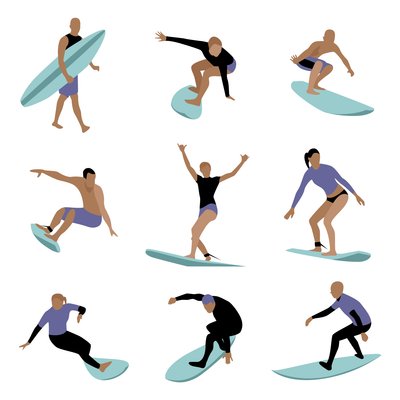 Surfer von Claire Huntley