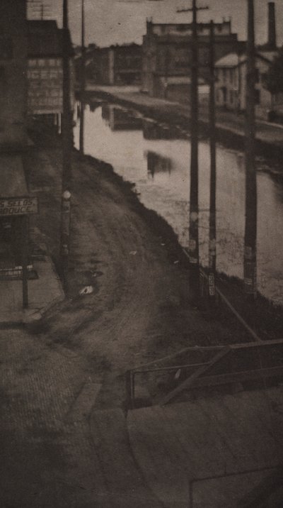 Telegrafenmasten, 1898 von Clarence H. White