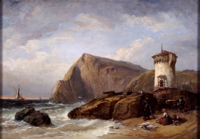 Terracina-Turm, 1854 von Clarkson Stanfield