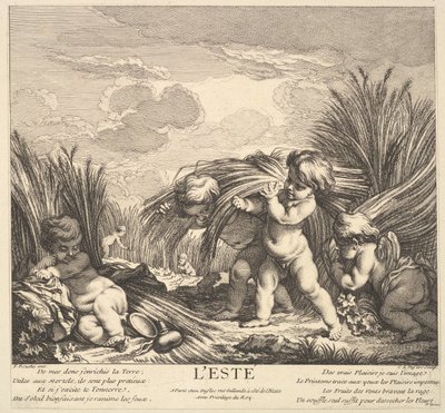 Sommer, 1735-86 von Claude Augustin Duflos