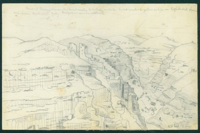 Mar Saba, 1873 von Claude Conder