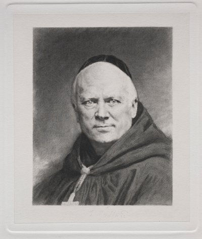 Dom Prosper Gueranger, Abt von Solesmes von Claude Ferdinand Gaillard
