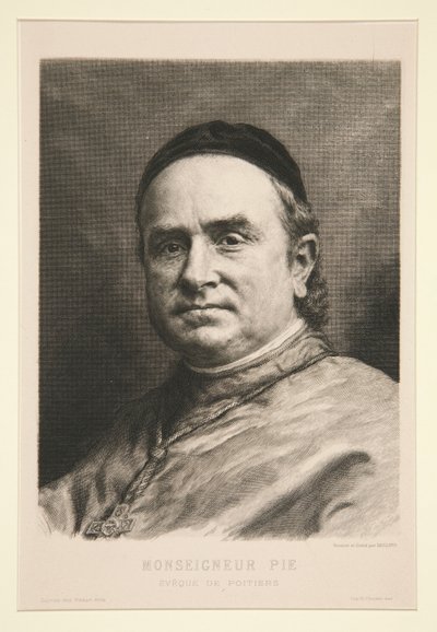 Monseigneur Pie von Claude Ferdinand Gaillard