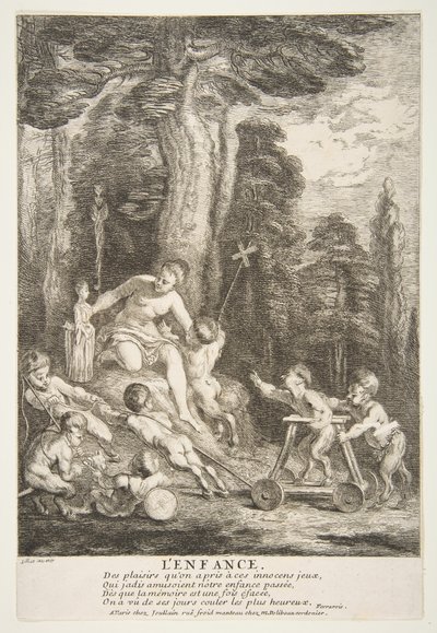 Adoleszenz von Claude Gillot