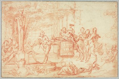 Bacchanal von Claude Gillot