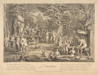 Bildung, undatiert von Claude Gillot