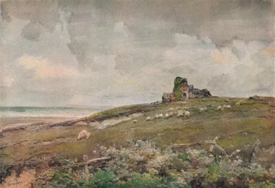 Eine alte Ruine in Suffolk, um 1915 von Claude Hayes