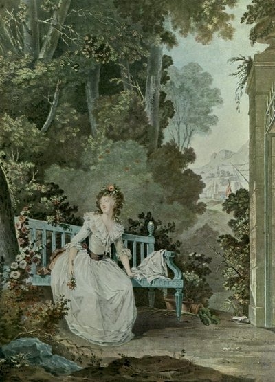 Madame Dugazon von Claude Jean Baptiste after Hoin