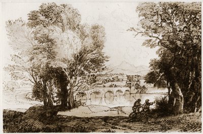 Eine italienische Landschaft, 1913 von Claude Lorrain