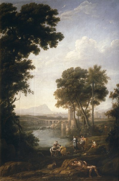 Die Auffindung des Moses, 1639-1640 von Claude Lorrain