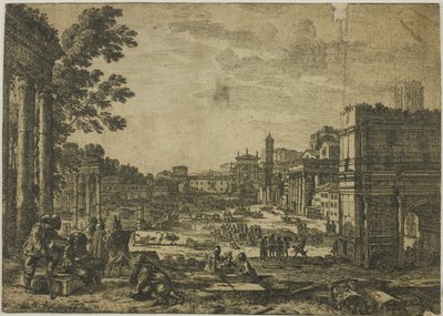 Das Forum Romanum von Claude Lorrain