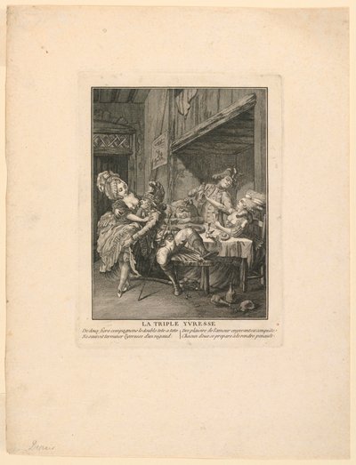 La Triple Y Vresse von Claude Louis Desrais