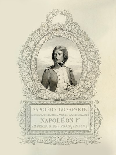 Napoléon Bonaparte von Claude Marie François Dien
