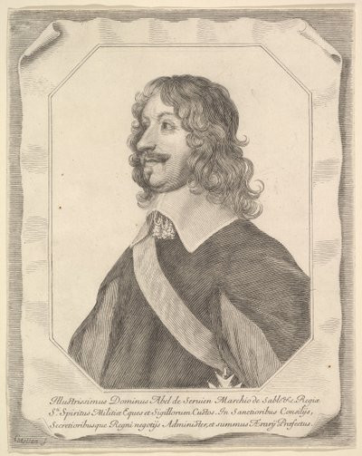 Abel Servien von Claude Mellan