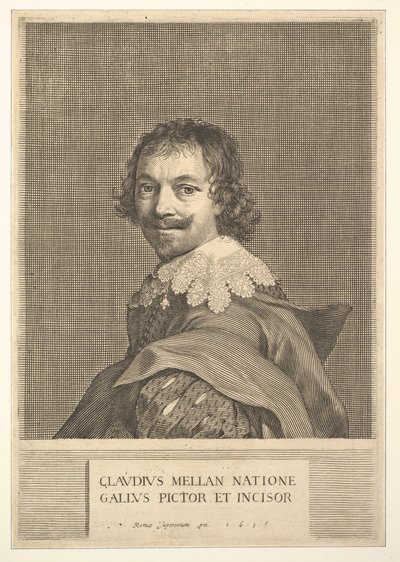 Claude Mellan: Selbstporträt, 1635 von Claude Mellan