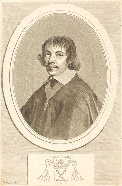 Jean-François Paul de Gondi, Kardinal von Retz von Claude Mellan