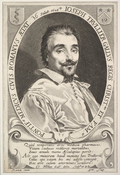 Joseph Trullier, 1626 von Claude Mellan