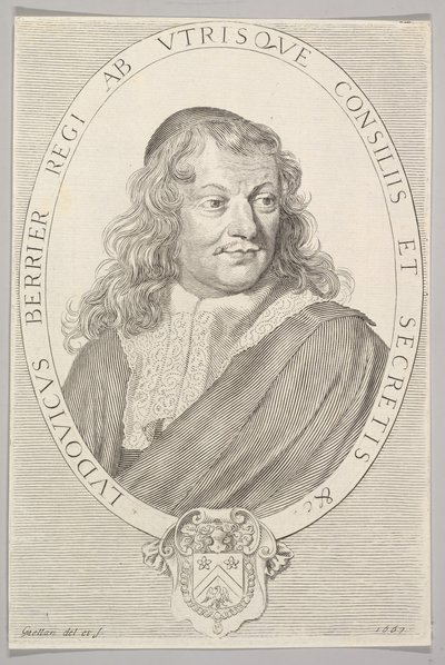 Louis Berryer von Claude Mellan
