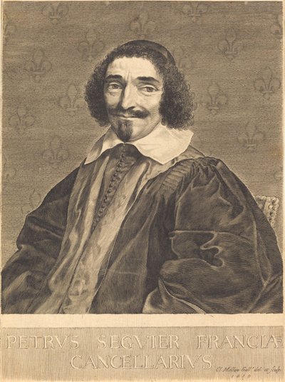 Pierre Seguier von Claude Mellan