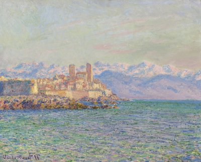 Antibes, Le Fort, 1888 von Claude Monet