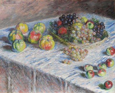 Äpfel und Trauben von Claude Monet