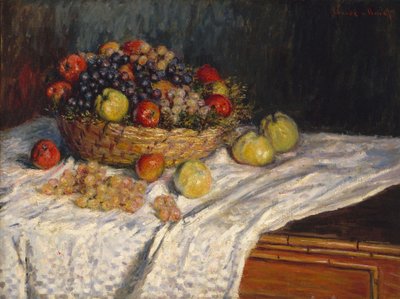 Äpfel und Trauben von Claude Monet