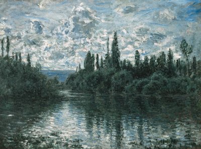 Arm der Seine bei Vétheuil, 1878 von Claude Monet